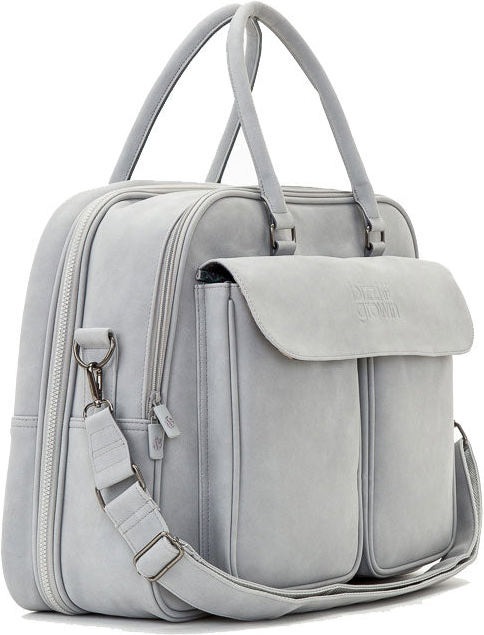Immagine prodotto Bizzi Growin Borsa fasciatoio da viaggio POD Baby - Pelle Vegana - Grigio Sussurro