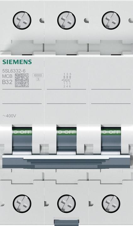 Produktbild Siemens Leitungsschutzschalter 3polig