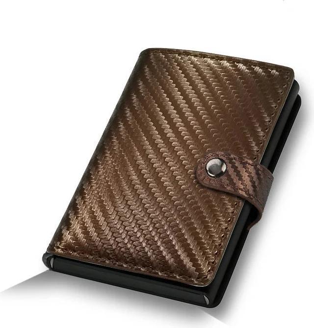 Only-Bags.Store Kreditkarteninhaber Brieftasche Rfid Smart Metall