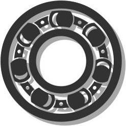 Actual product image NTN Needle roller and cage assembly K100X107X21 Inner Ø 100 mm Outer Ø 107 mm Width21 mm