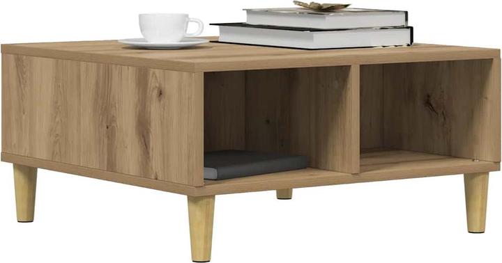 Immagine prodotto vidaXL Couchtisch Artisan-Eiche 60x60x30 cm Holzwerkstoff (60 x 60 x 30 cm)