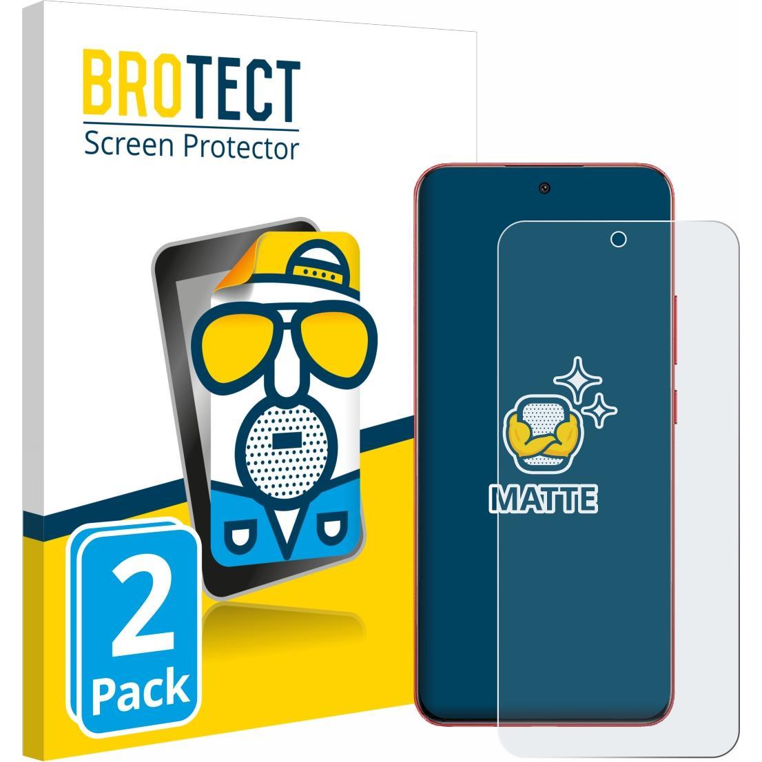 BROTECT Entspiegelungsfolie Displayschutz Displayschutzfolie Folie Matt (2 Stück, Umidigi A5 Pro), Smartphone Schutzfoli...