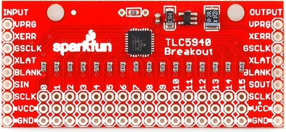 Actual product image SparkFun TLC5940 Breakout PWM Driver (Various)