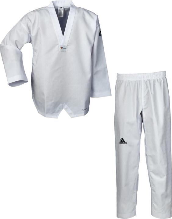 Actual product image adidas Taekwondo suit adiChamp IV, white lapel, ADITCH04 (170)
