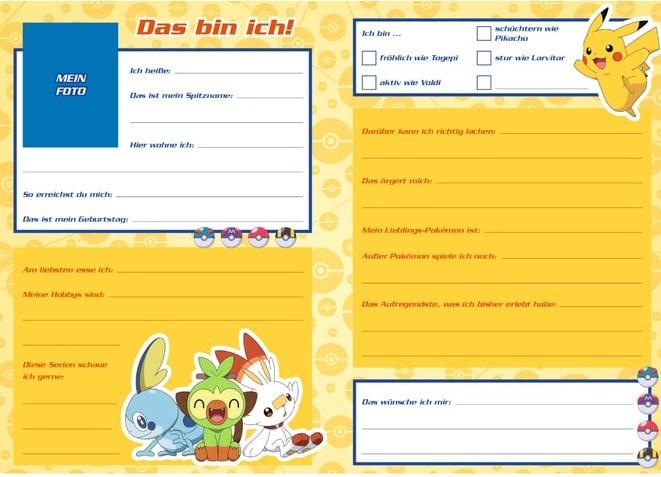 Produktbild Panini Pokémon: Meine Freunde (Deutsch, Panini, 2020)
