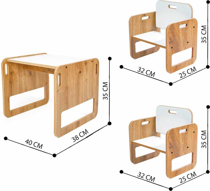 Image du produit Homitis Sparrow Kid's Table Set V2 (Table des enfants)