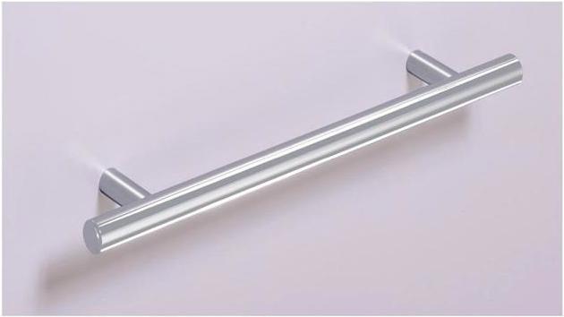 Productafbeelding Hettich Meubelgreep Hale staal roestvrij staal look geborsteld 480 mm Ø 12 mm