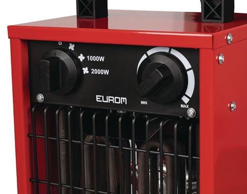 Produktbild Eurom Elektrischer Lufterhitzer EK2000 2kW, rot (2000 W)