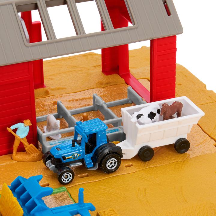 Actual product image Matchbox Action Drivers Farm Harvest Playset