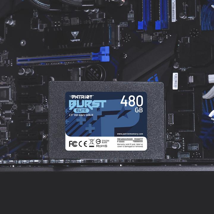 Produktbild Patriot Burst Elite Serial ATA III (480 GB, 2.5")