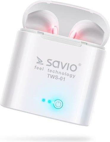 Produktbild Savio TWS-01 (Keine Geräuschunterdrückung, 2 h, Kabellos)
