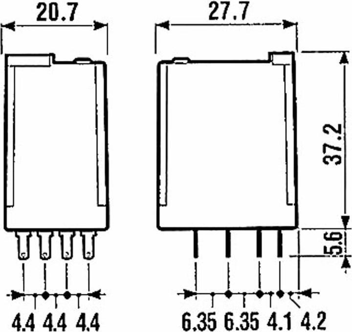 Valeurs nutritives et ingrédients Finder RELAIS 55.4RT/230 VCA