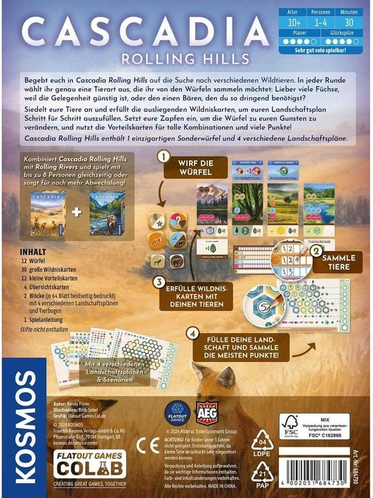 Produktbild Kosmos Cascadia Rolling Hills (Deutsch)