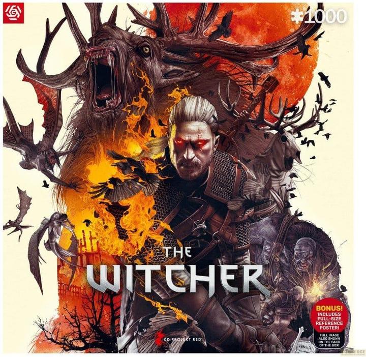 Productafbeelding Cenega Good Loot Gaming Puzzle: The Witcher (Wiedźmin) Monsters 1000 elementów (1000 onderdelen)