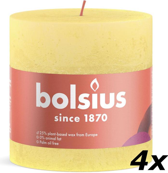 Image du produit Bolsius Lot de 4 bougies (4 pcs)