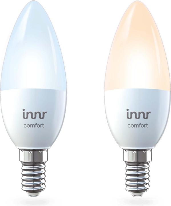 Actual product image Innr Smart Candle RB 249 T-2 comfort (zigbee 3.0) 2-pack (E14, 550 lm, 2x)
