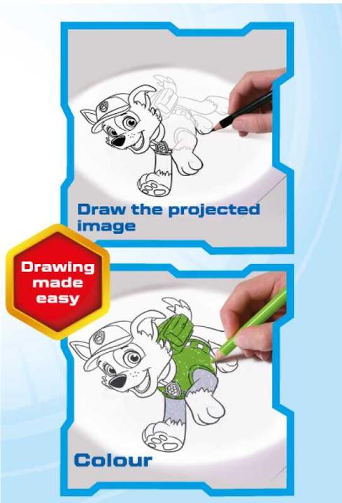 Immagine prodotto Brainstorm Proiettore di disegni Paw Patrol (Tedesco, Francese, Italiano, Inglese)