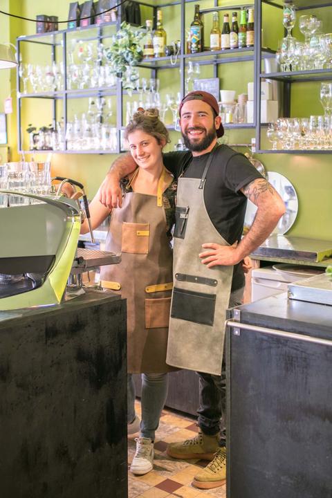 Image du produit Tiseco Schürze Kunstleder (Taille unique)