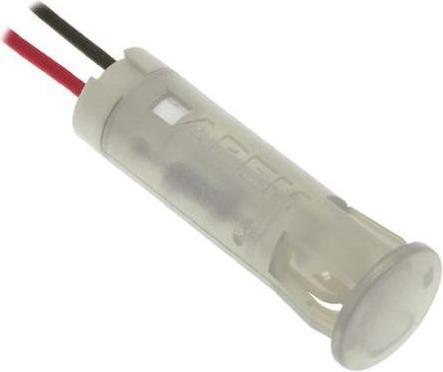 Produktbild APEM LED-Signalleuchte 12V DC Fest Weiss Drähte