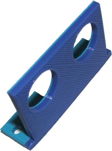 Actual product image Play-Zone ABS holder for HC-SR04 modules (Replicator) (Mounting bracket)