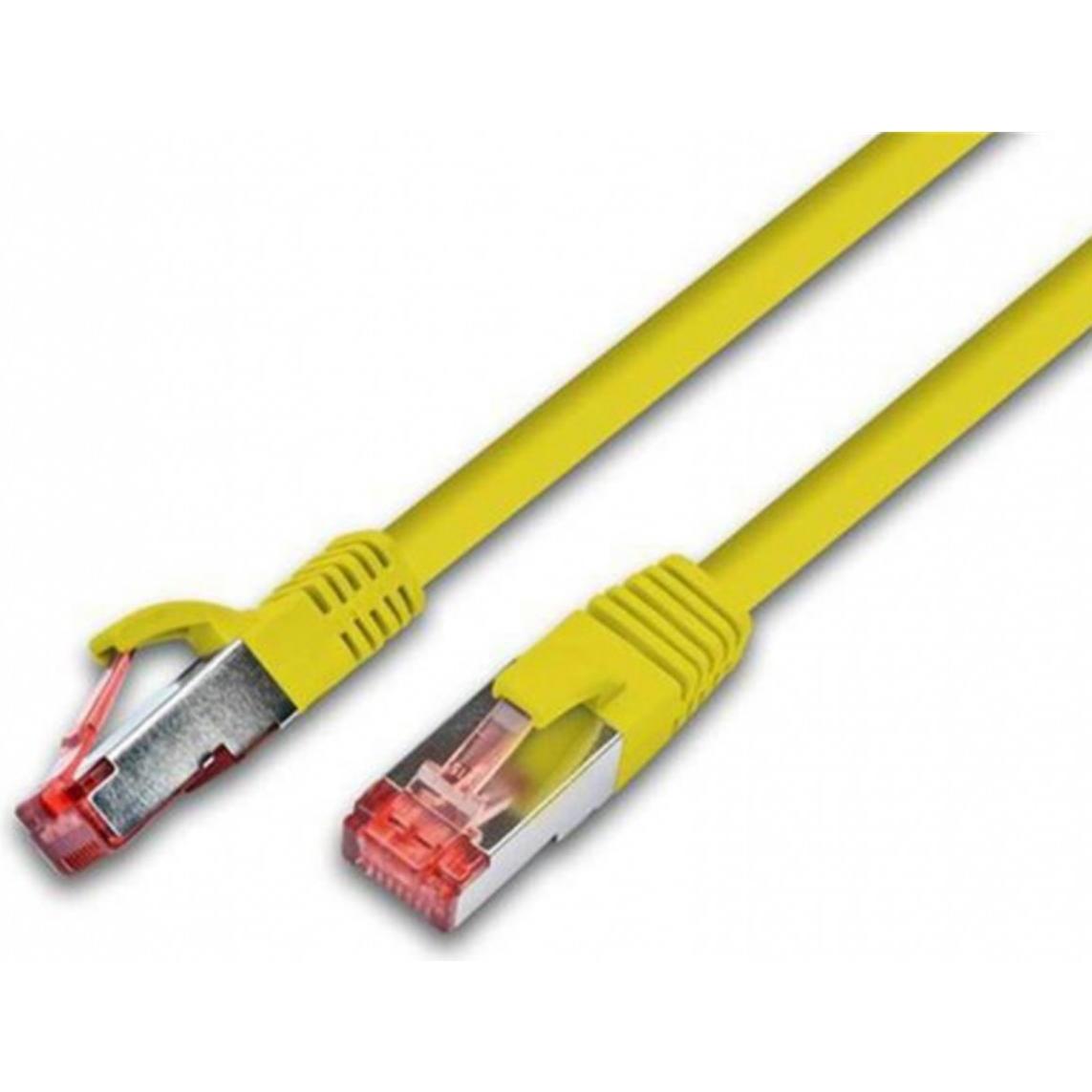 Wirewin Patchkabel: S/FTP, 4m, gelb (S/FTP, CAT6a, 4 m), Netzwerkkabel