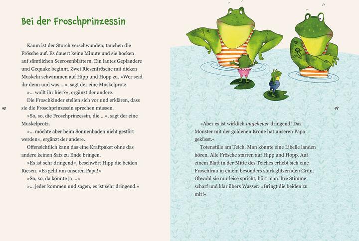 Produktbild Der Froschkönig - was wirklich geschah: Hipp und Hopp retten Papa Grünsprung (Deutsch, Gerlis Zillgens, Katja Jäger, 2017)