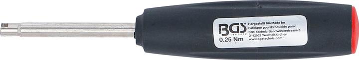 Immagine prodotto BGS Drehmomentschrauber für Ventil-Einsätze 0,25 Nm (0.25 Nm)