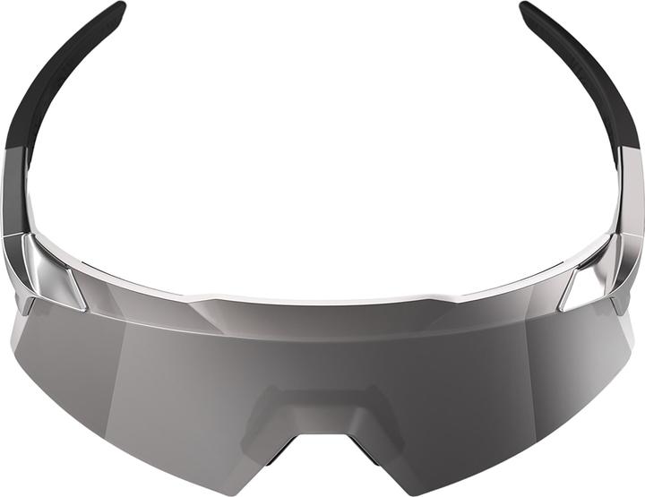 Actual product image 100% Aerocraft - Gloss Chrome - HiPER Silver Chrome Lens (Gloss black chrome, HiPER Silver Chrome)
