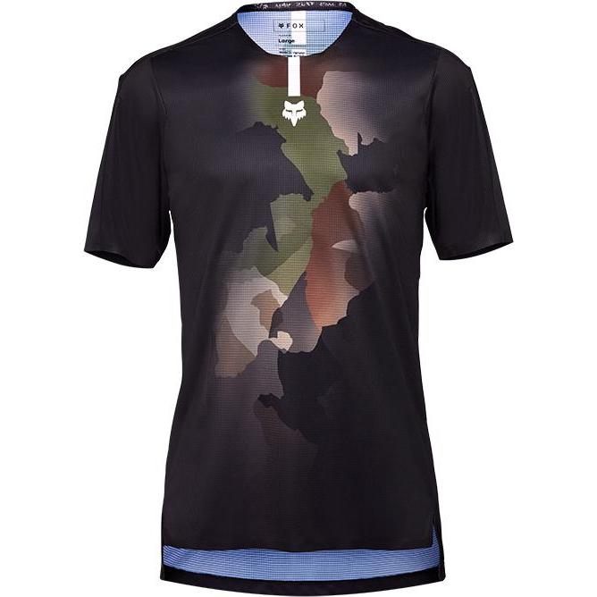 Fox, Herren, Velotrikot, Jersey 24 Flexair Pro Ss Gm Grn Cam (M), Grün, M