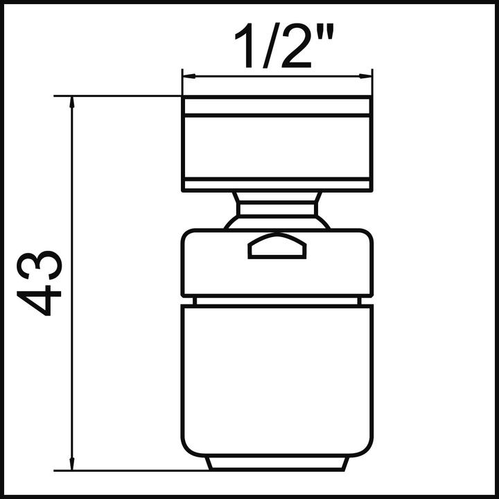 Produktbild Neoperl Cascade SLC 1/2"