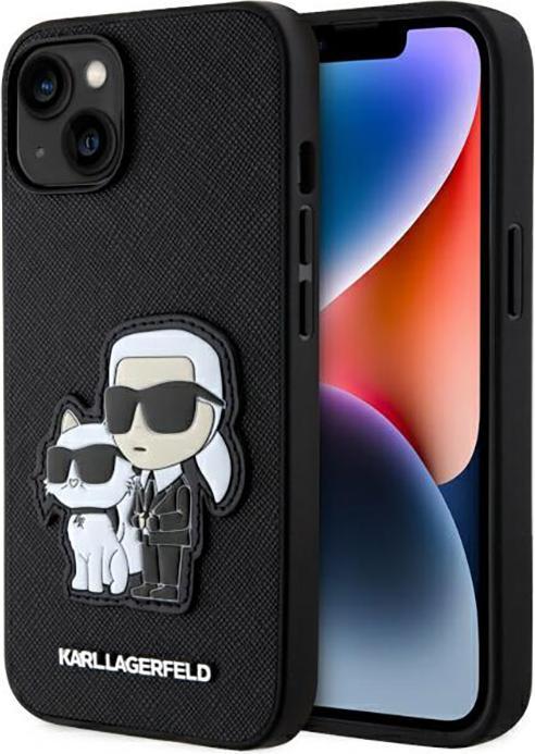 Produktbild Karl Lagerfeld iPhone 14 6.1 Saffiano Karl&Choupette hardcase (Apple iPhone 14)