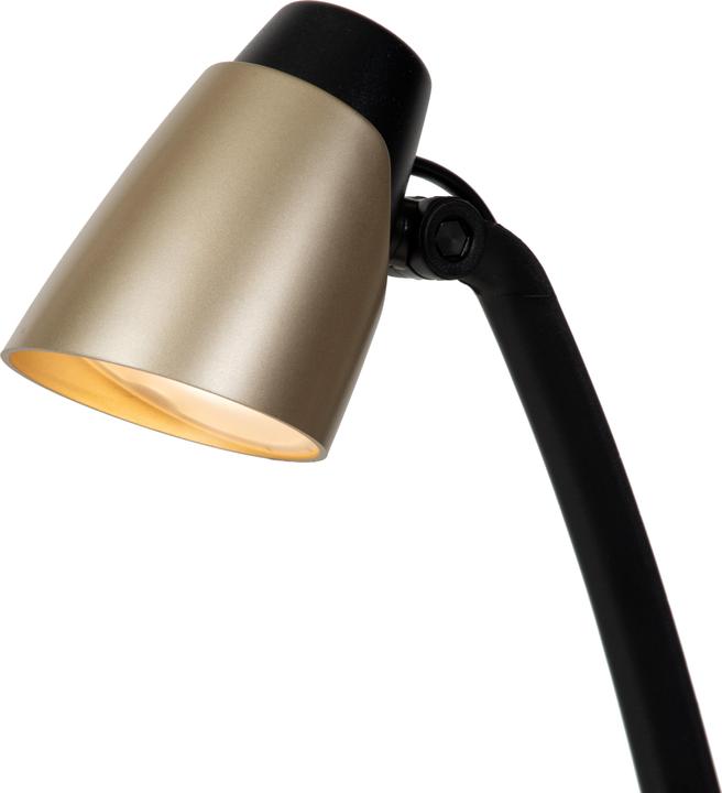 Actual product image Lucide LUDO - Desk lamp - LED - 1x4,5W 3000K - Matt gold / brass 18660/05/02 (350 lm)