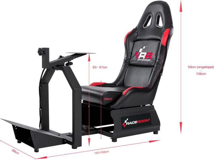Actual product image Raceroom Game Seat RR3055
