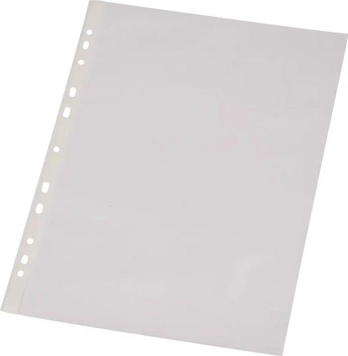 Actual product image Q-Connect Pointing book pockets, smooth film (A4, 100 x)