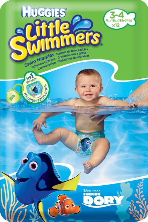 Actual product image Huggies Swimmers (Size 3, 12 pcs.)