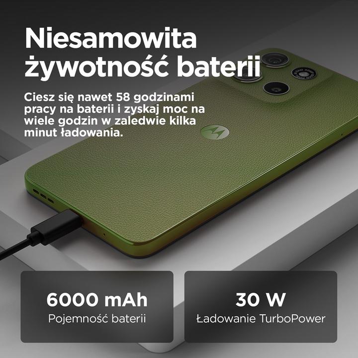 Produktbild Motorola Moto G15 Power (256 GB, Green, 6.72", Dual SIM, 50 Mpx, 4G)