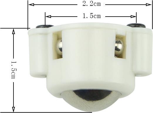 Immagine prodotto OEM Palla che gira libera per robot 15mm (Elementi strutturali)