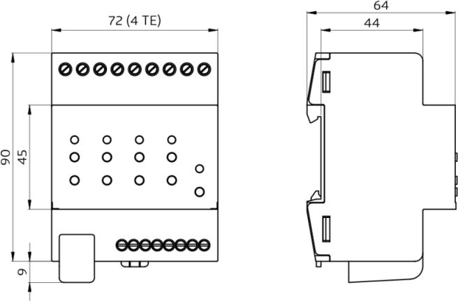 Produktbild BEG B.E.G. DIM4-230/1-10V16HKNX (Dimmaktor)