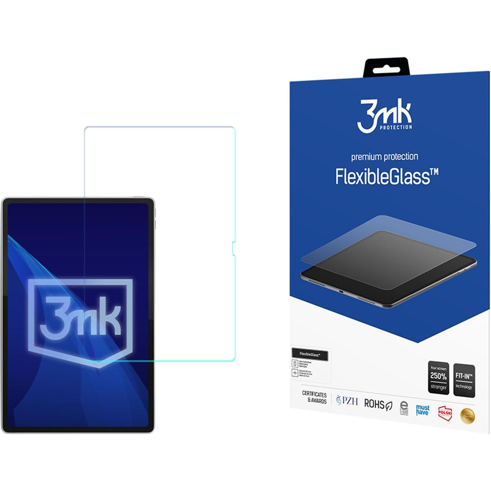 3MK hybridní sklo FlexibleGlass pro Lenovo Idea Tab Plus (TB361FU) (Lenovo TB361FU), Pellicola tablet