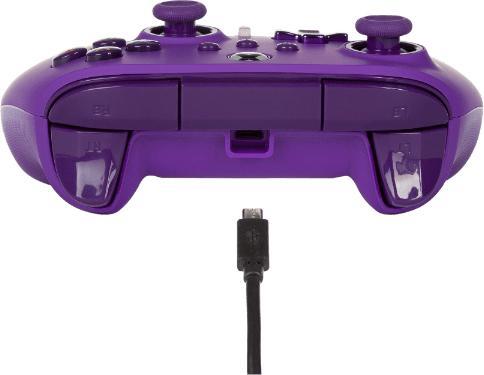 Produktbild PowerA Controller Wired Royal Purple (Xbox One/Series X/PC) (Xbox Series S, Xbox Series X)