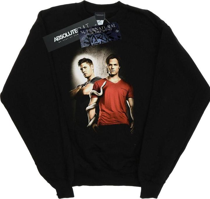 Actual product image Supernatural Womens/Ladies Heaven And Hell Sweatshirt (S)