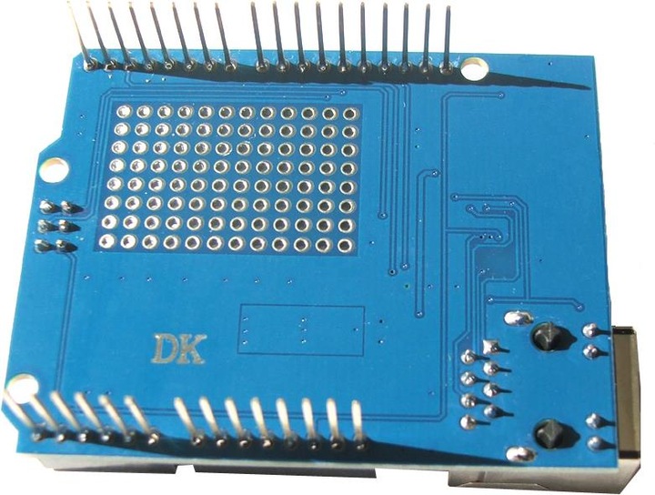 Actual product image Deek-Robot DK ENC28J60 SPI Ethernet Shield for Arduino and comp. (Shield)