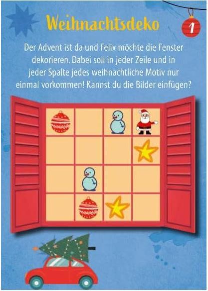 Produktbild Rätseladventskalender for Kids 2