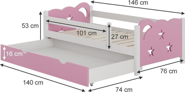Produktbild VitaliSpa Jessica (70 x 140 cm)