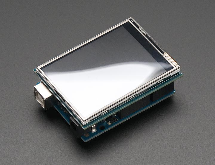 Image du produit Adafruit 2.8" TFT Touch Shield pour Arduino v2 (Bouclier)