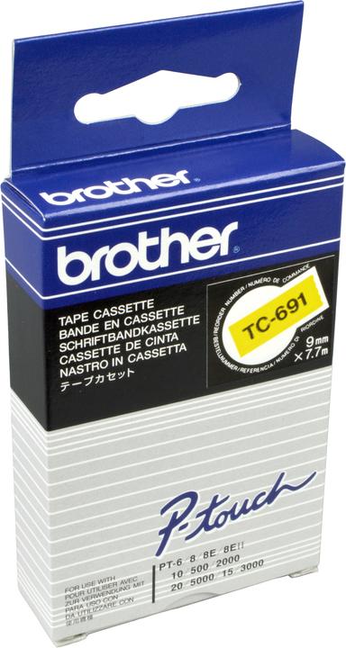 Actual product image Brother P-Touch (6 cm, Yellow)