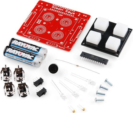 Produktbild SparkFun Simon Says Spiel Kit