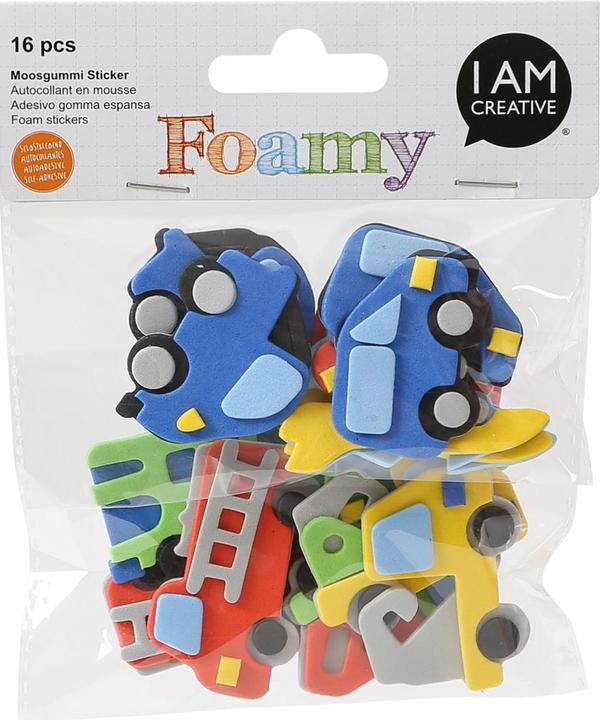 Actual product image I Am Creative Sponge rubber shapes
