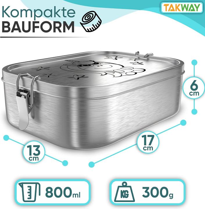 Produktbild Takeway Einhorn Bento Box
