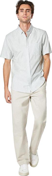 Actual product image Universal Textiles Mens Slub Poplin Short-Sleeved Shirt (M)